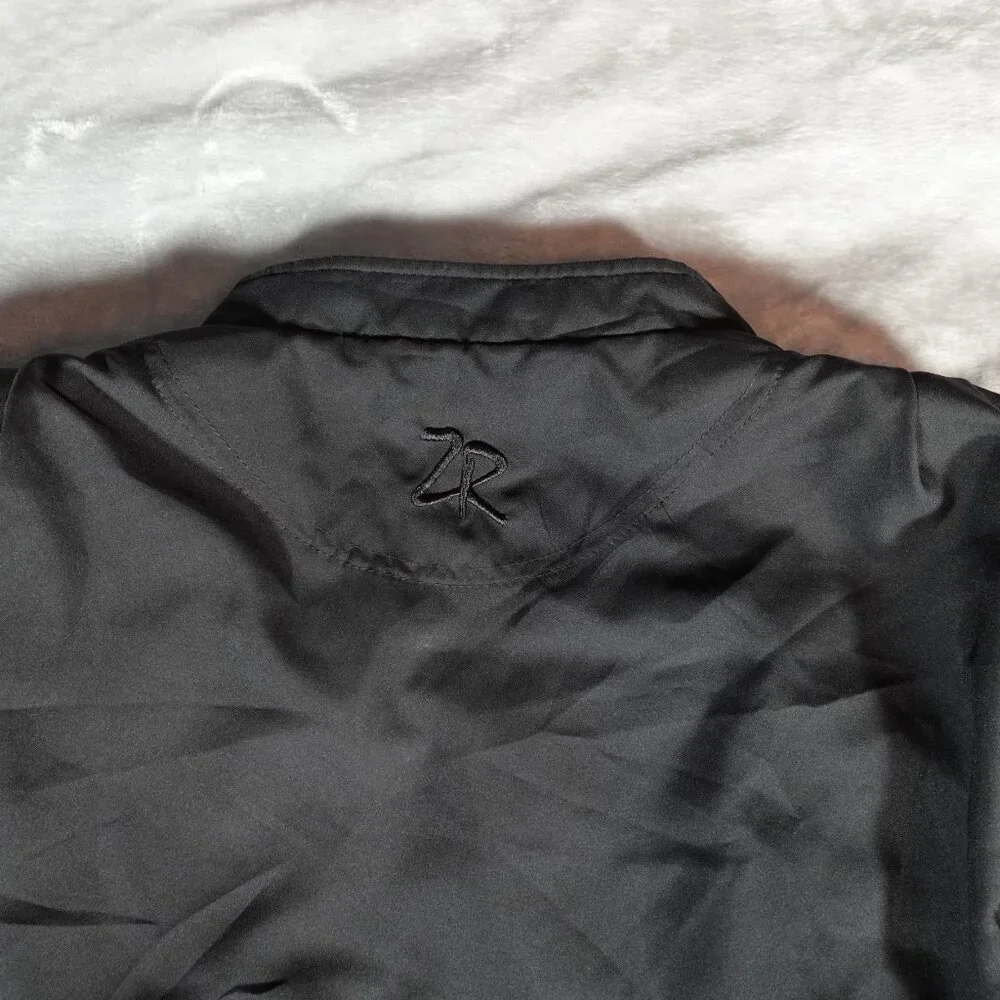 Vintage Zero Restriction Gore Tex Pullover Mens Large Golf Outdoors Black - Picture 3 of 15